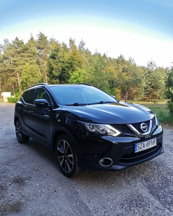 Nissan Qashqai cena 57900 przebieg: 134200, rok produkcji 2014 z Łosice małe 121